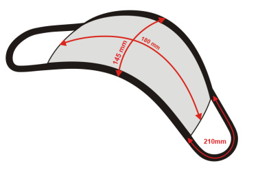 Logotrade meened pilt: MARS PRO puuvillane mask (suurus L) tasku ja HEPA-filtriga 1570165