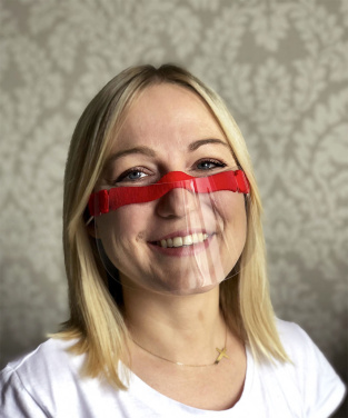 Logo trade ärikingi pilt: HESTIA näokaitse - läbipaistev mask suu ja nina jaoks 1452162