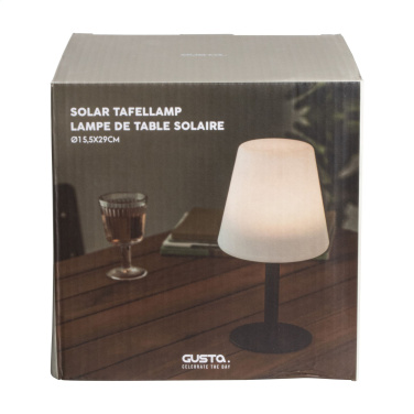 Logo trade reklaamkingituse pilt: Gusta Solar laualamp