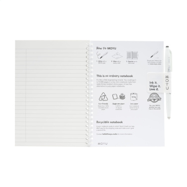 Logotrade reklaamkingitused pilt: MOYU Kustutatavast kivipaberist märkmik Soft Cover 18 lk