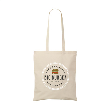 Logo trade ärikingituse pilt: ShoppyBag (180 g/m²) pikkade sangadega puuvillane kott
