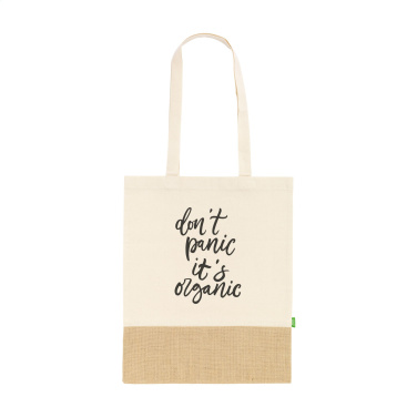 Logo trade firmakingituse pilt: Combi Organic Shopper kott (160 g/m²).