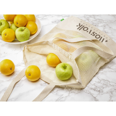 Logotrade meened pilt: Natura Organic Mesh Shopper (180 g/m²) ostukott