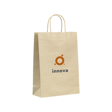 Logo trade reklaamtoote pilt: Leaf It Bag taaskasutatud murupaber (120 g/m²) L