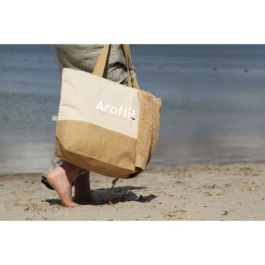 Logo trade ärikingituse pilt: Cancun Beachbag orgaaniline puuvill (320 g/m²)