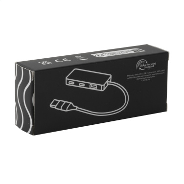 Logo trade reklaamkingituse pilt: Tecco GRS taaskasutatud alumiiniumist USB-jaotur