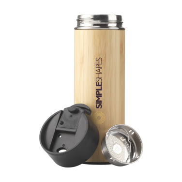 Logo trade reklaamkingituse pilt: Sakura 360 ml bambusest termopudel/termotass