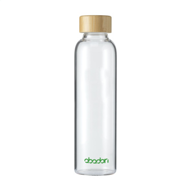 Logo trade ärikingid foto: Senga Glass Bamboo 500 ml joogipudel