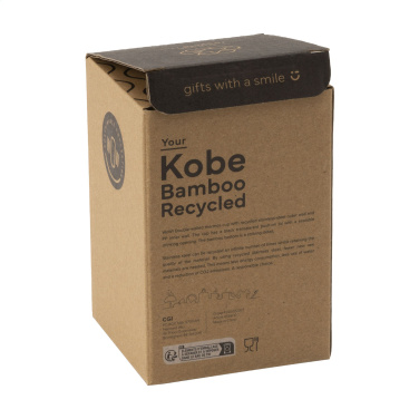 Logo trade meene pilt: Kobe Bamboo RCS Recycled Steel 350 ml kohvitass