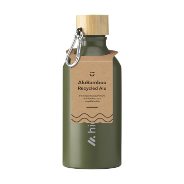 Logotrade ärikingitused pilt: AluBamboo GRS Recycled Alu 500 ml veepudel