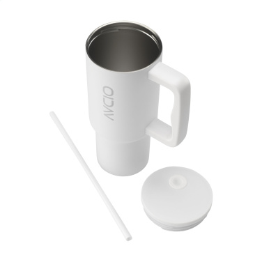 Logotrade ärikingituse foto: Rhino RCS Recycled Steel Cup 900 ml