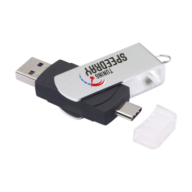 Logo trade reklaamkingi pilt: USB Dual Connect 3.0 – C-tüüpi 8 GB