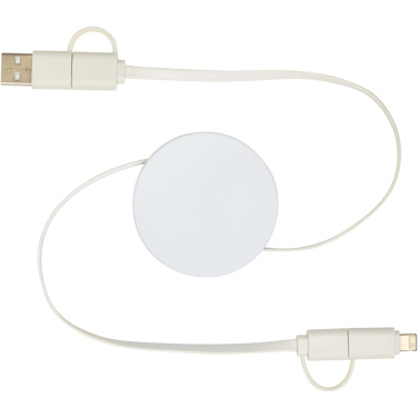 Logotrade reklaamkingitused pilt: Citala 5-in-1 taaskasutatud plastist 90 cm kiirlaadimiskaabel