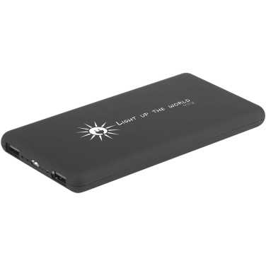 Logotrade firmakingitused pilt: SCX.design P30 8000 mAh valgustusega päikesepatareiga akupank