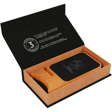 Logo trade reklaamkingitused foto: SCX.design W16 10W valgustusega juhtmevaba puidust alus