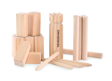 Logo trade ärikingituse pilt: KING PETIT männipuidust õuemäng