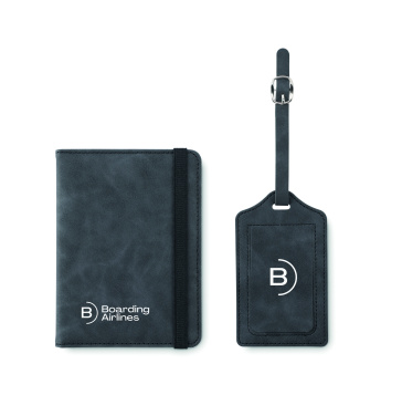 Logotrade reklaamkingituse foto: JETTAG passi ja pagasilipikute komplekt