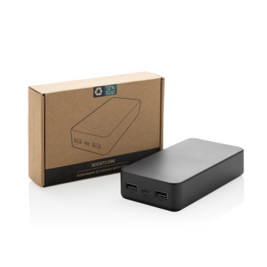 Logotrade meened pilt: Boostcore RCS taaskasutatud plastist akupank 20 000 mAh USB C