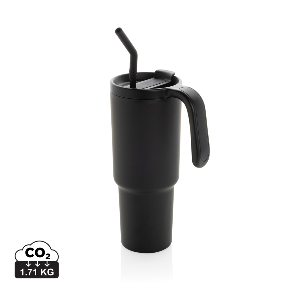 Logotrade reklaamkingitused pilt: Graphic 360 RCS taaskasutatud terasest termoskruus 900ml