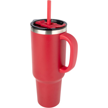 Logotrade ärikingituse foto: Sydney 1200 ml RCS-sertifikaadiga termoskruus kõrrega