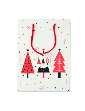 Logotrade meene foto: Keskmise suurusega paberkinkekott BOSSA