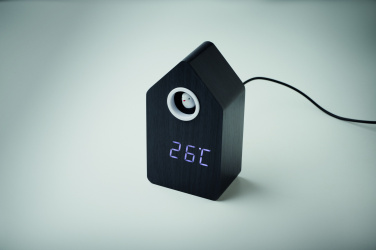 Logotrade firmakingituse foto: MDF-ist käo äratuskell CUCKOO BIRD