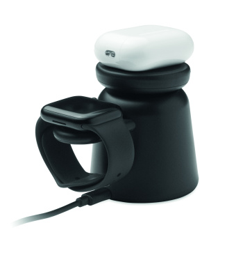 Logo trade reklaamkingitused foto: 3-ühes juhtmevaba laadija 15W SIMPA