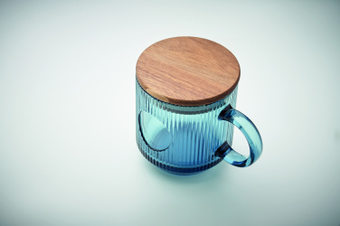 Logo trade reklaamtoote pilt: Ribiline klaasist kruus 300ml VITRIO MUG