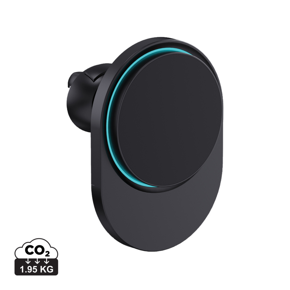 Logo trade reklaamtooted foto: PowerCruze RCS plastikust 15W magnetiga laadija autohoidik