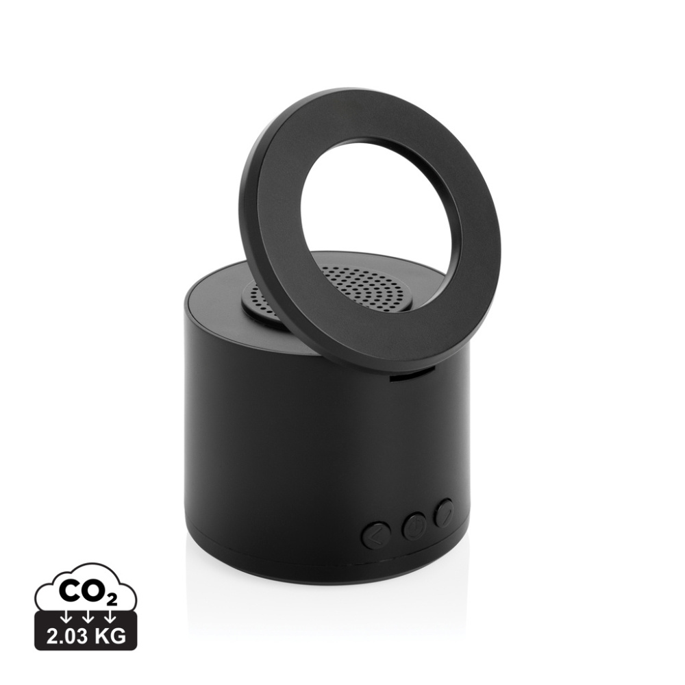 Logo trade firmakingid foto: Magpulse RCS taaskasutatud plastist 3W kõlar magnetilise hoidikuga