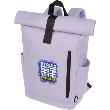 Logo trade firmakingituse pilt: Byron 15,6" GRS RPET rull-top seljakott 18L
