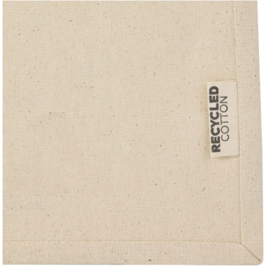 Logotrade ärikingituse foto: Odessa 220 g/m² GRS taaskasutatud puuvillast minikiilidega kandekott 9L