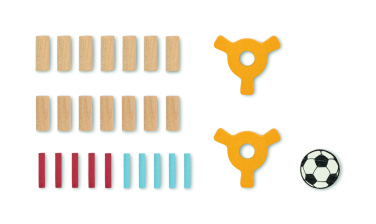 Logotrade reklaamtoote foto: BOLIN puidust jalgpallimäng