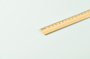 Logotrade meened pilt: RULER20 puidust joonlaud 20cm
