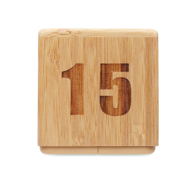 Logotrade reklaamtooted pilt: Bambusest taimer CURT