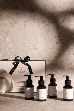 Logo trade ärikingituse pilt: VINGA x TGL keha- ja kätehoolduskomplekt