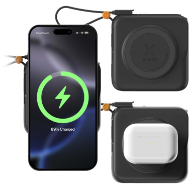 Logotrade reklaamtooted pilt: Xtorm TravelPro 30W 10 000 mAh 3-ühes reisilaadija