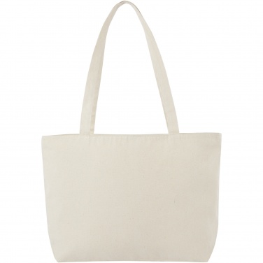 Logotrade liikelahja tuotekuva: Ningbo vetuketjullinen kauppakassi, 320 g/m² 15L