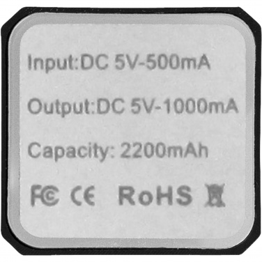 Logo trade mainostuotet tuotekuva: Volt-varavirtalähde, 2200 mAh