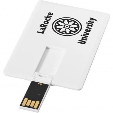 Logotrade mainostuote tuotekuva: Slim-USB-muistitikku, 4 Gt, kortin muotoinen