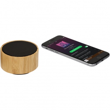 Logotrade mainoslahja tuotekuva: Cosmos Bluetooth® -kaiutin, bambua