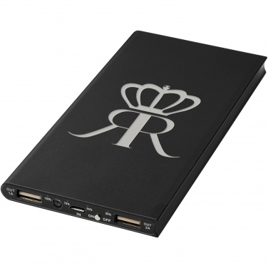 Logo trade liikelahjat mainoslahjat kuva: 8 000 mAh:n alumiininen Plate -varavirtalähde