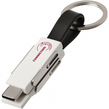 Logotrade mainostuote tuotekuva: One 4-in-1-kaapeli