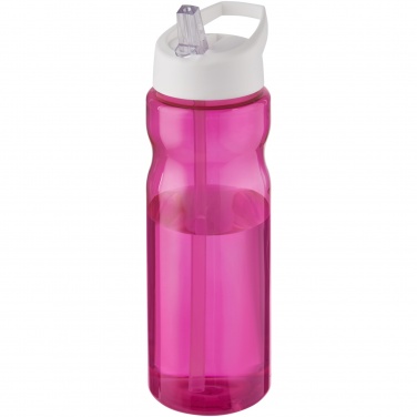 Logotrade liikelahja mainoslahja kuva: H2O Active® Base 650 ml kaatonokkakantinen urheilujuomapullo.