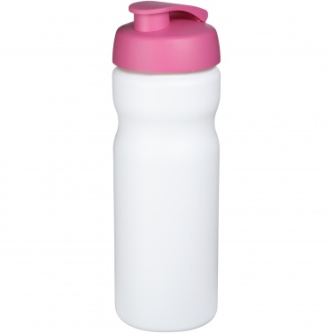 Logo trade mainoslahjat tuotekuva: Baseline® Plus 650 ml -urheilujuomapullo läppäkannella