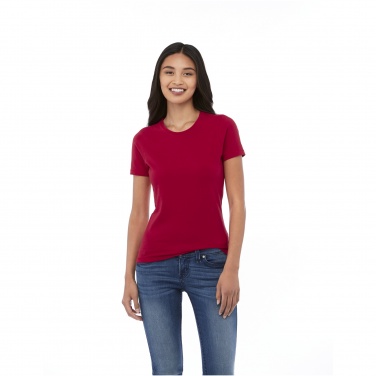 Logotrade mainostuotet kuva: Balfour short sleeve women's organic t-shirt