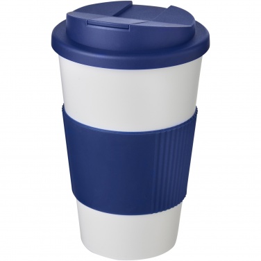 Logo trade mainoslahja kuva: Americano® 350 ml muki, läikyttämätön kansi, grippi