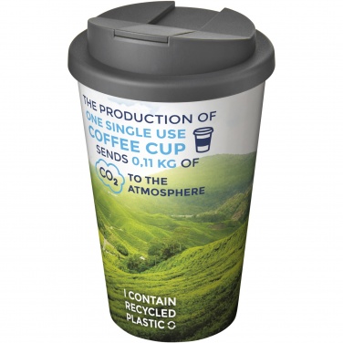 Logo trade liikelahjat mainoslahjat kuva: Brite-Americano® 350 ml muki, läikyttämätön kansi