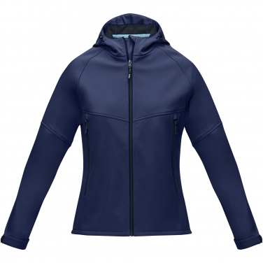 Logotrade mainostuote tuotekuva: Coltan-softshell-takki naisille, GRS-kierrätetty