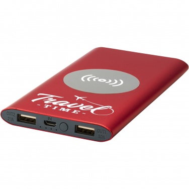 Logo trade mainoslahja ja liikelahja tuotekuva: Juice 8000 mAh:n langaton varavirtalähde